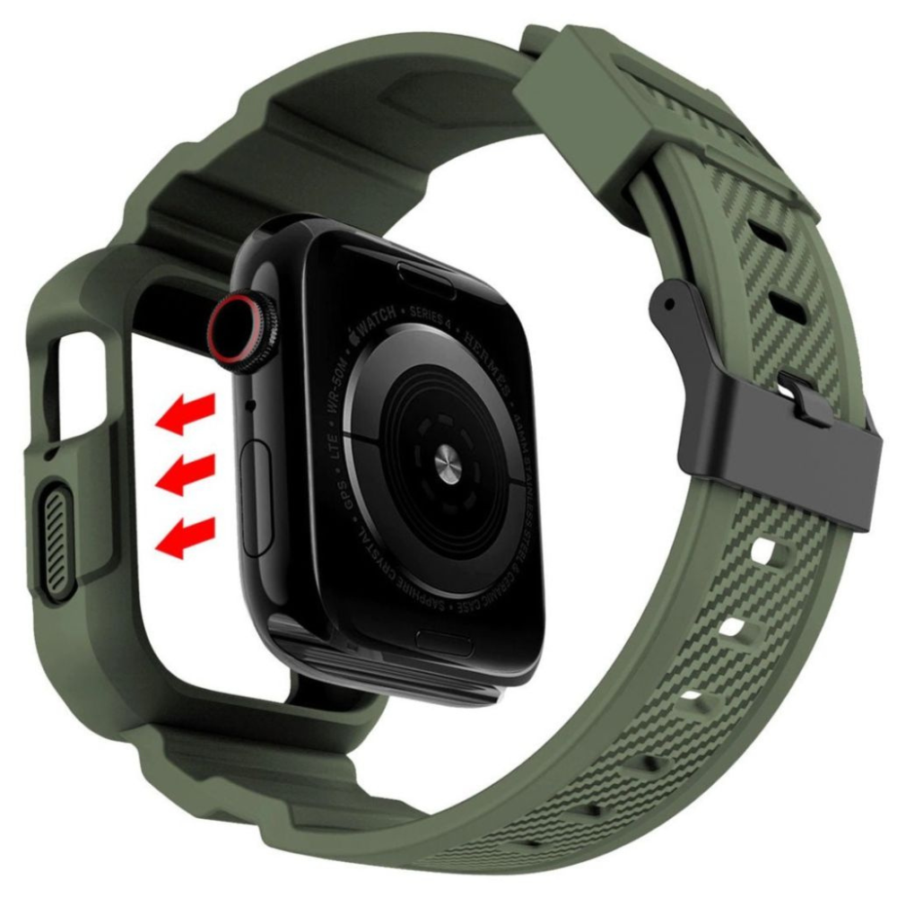 Gravo Rugged Silicone Band + Case