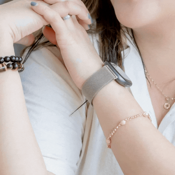 Monstro Milanese Steel Band For Fitbit Series