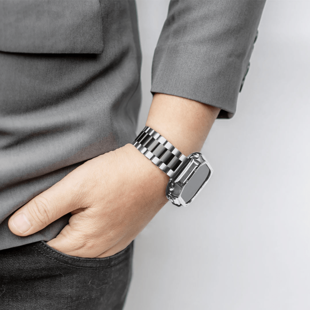 Class Stainless Steel Band + Case - Novatech Solutions

