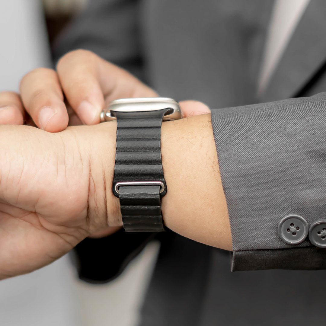 Marley Magnetic Leather Band - Novatech Solutions
